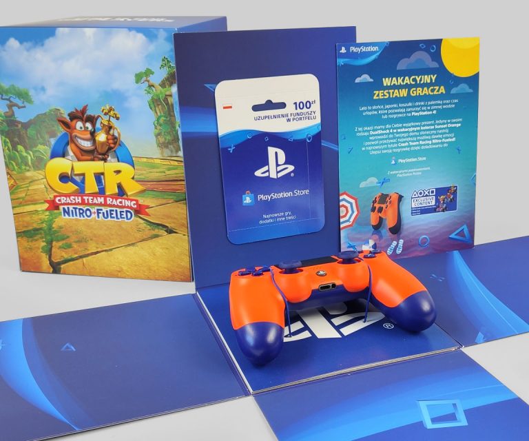 Produkcja, konfekcja Media Pack dla PlayStation