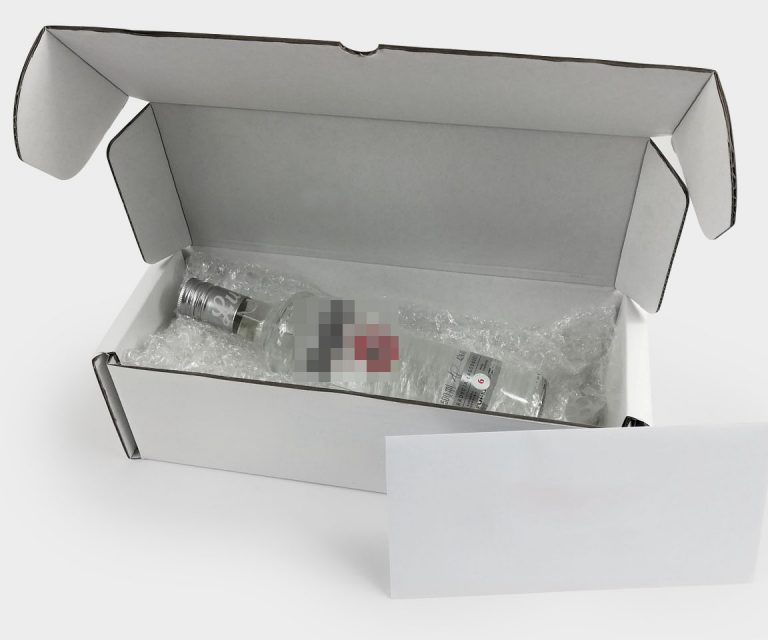 Produkcja, Gift Pack z butelką