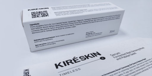 Opakowania na kosmetyki, tłoczenia w języku Braille’a