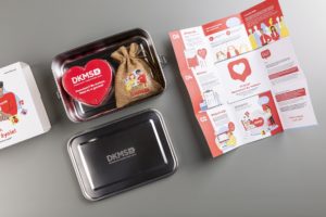 Metalowa puszka jako opakowanie promo packa